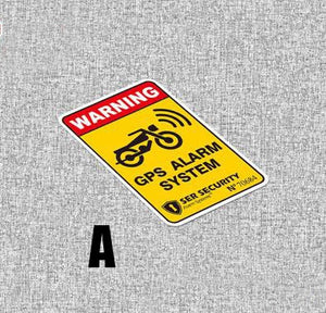 Bicycle Safety Reflective Sticker GPS Tracking Protected Motorcycle Anti-theft Decals Waterproof Car Stickers TIANTIAN LIFE Market Place
